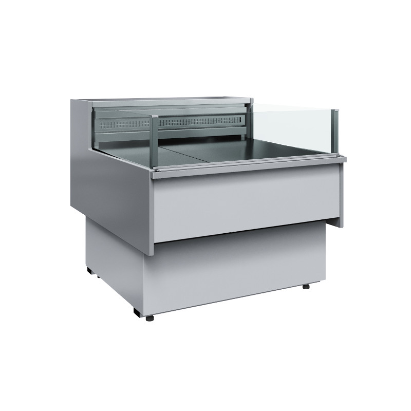 Витрина холодильная Carboma Bavaria 2 GC110 VM 1,25-2 открытая с боковинами динамика 0011-9006