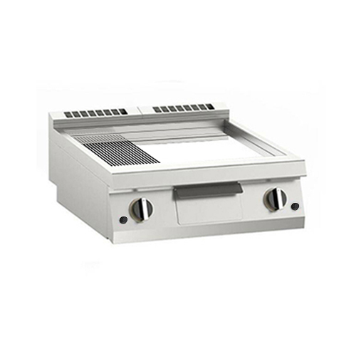 Газовая жарочная поверхность 700 серии Apach Chef Line SLFTG87CLRT хром