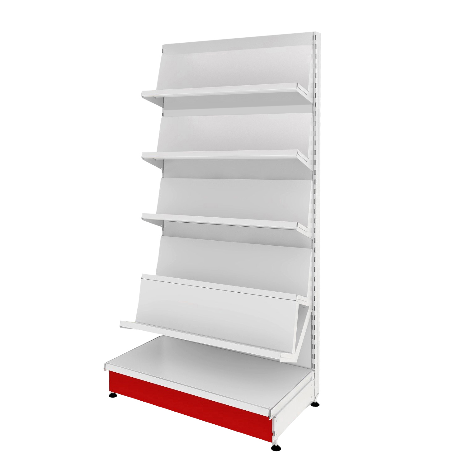 Стеллаж книжный Купец 1200x500x1950 5 полок