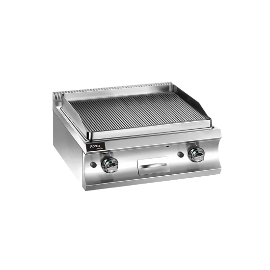 Газовая жарочная поверхность 900 серии Apach Chef Line GLFTG89R чугун