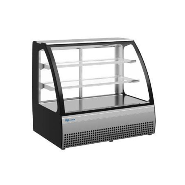 Витрина кондитерская KAYMAN KВК-950М настольная люкс нержавейка